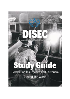 disec studyguide 编辑 - IDAMUN 2025